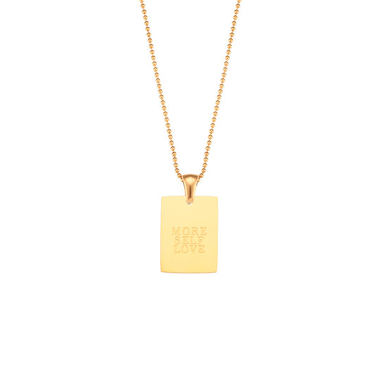 Love Yourself Necklace