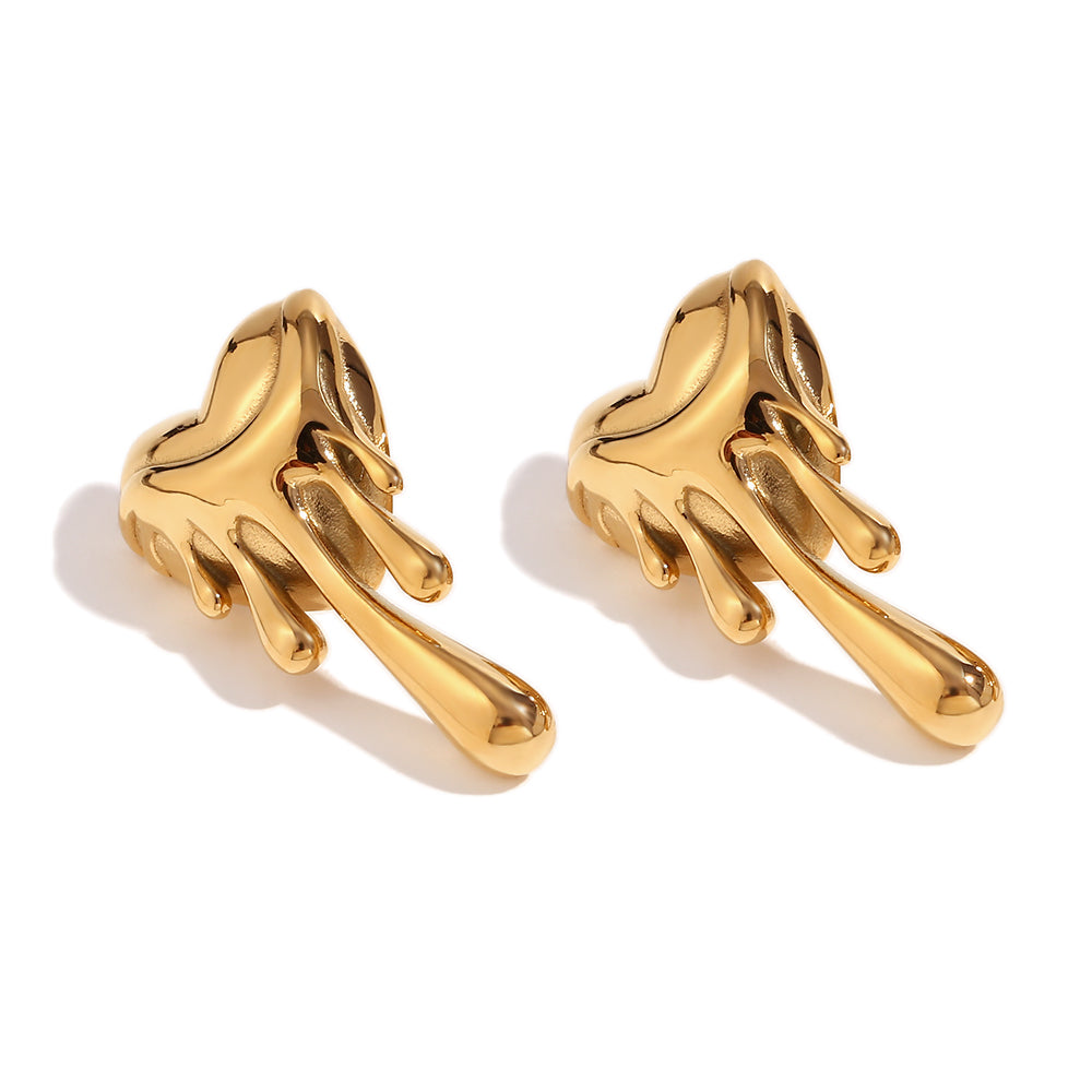 Heart Melt Earrings