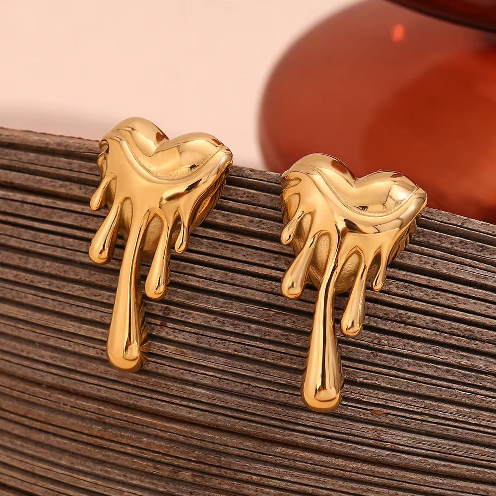 Heart Melt Earrings