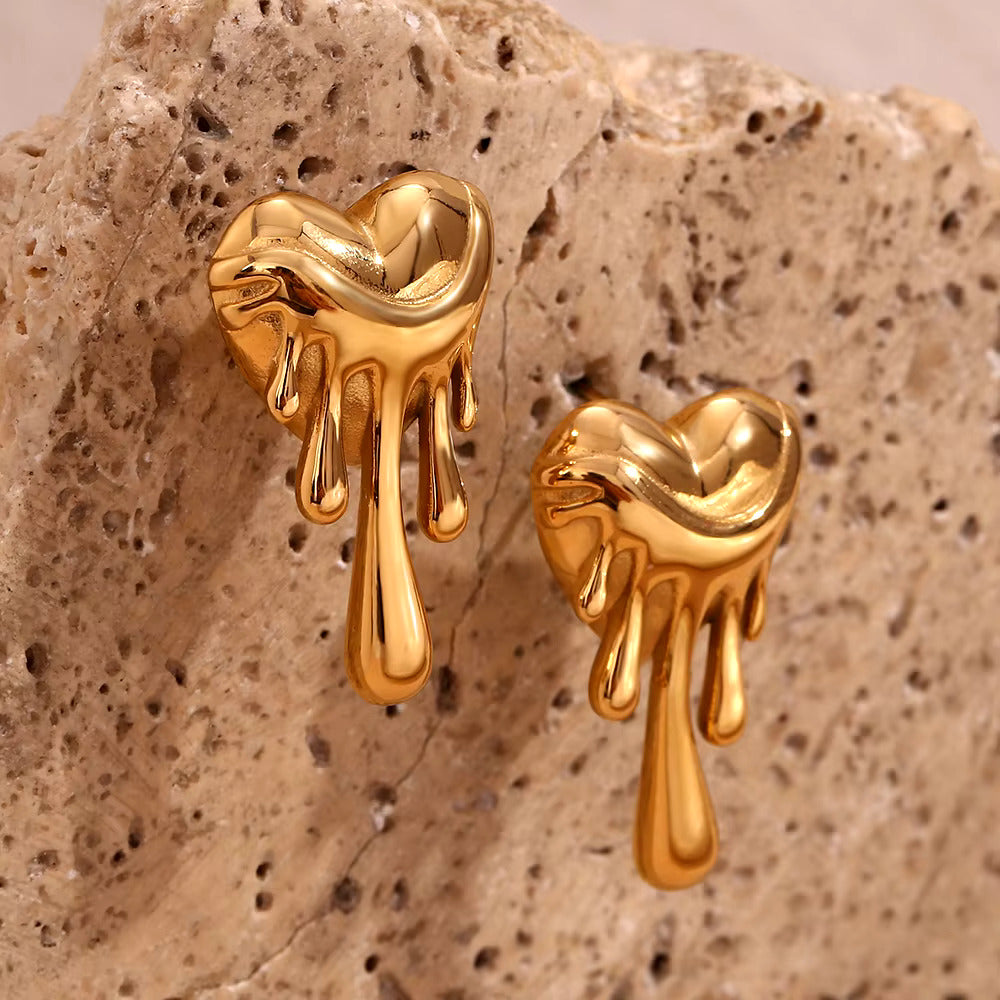 Heart Melt Earrings