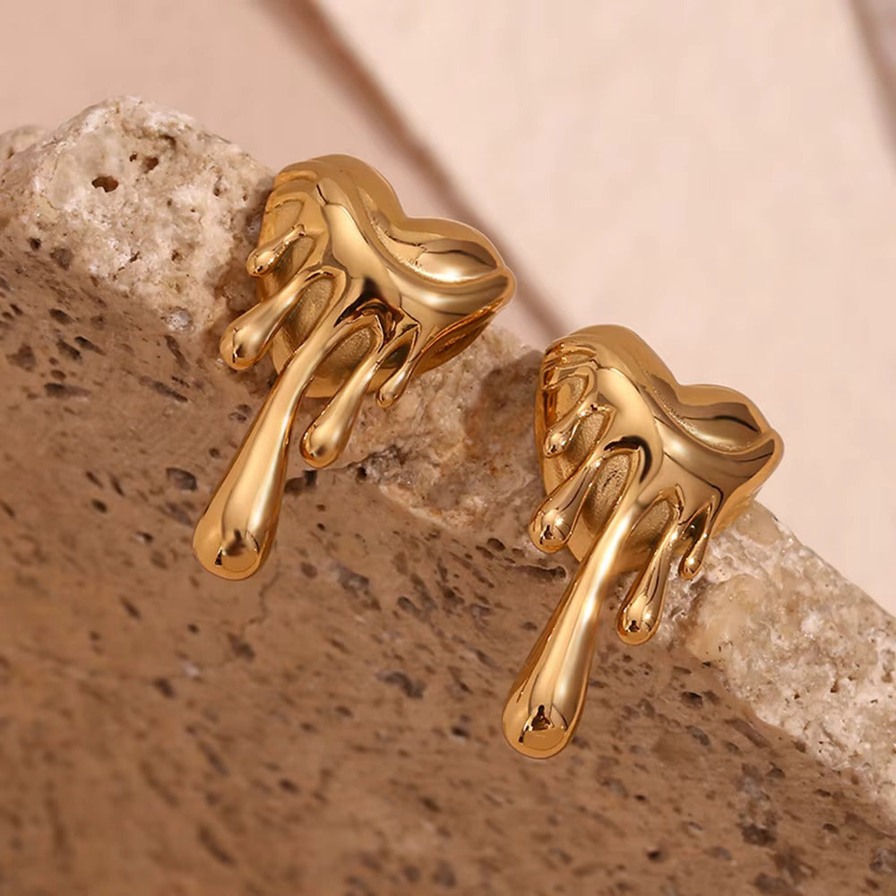 Heart Melt Earrings