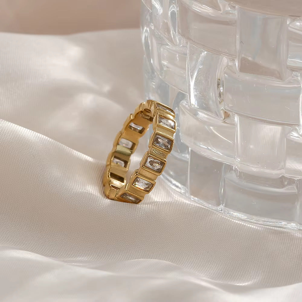 Squared Away Ring