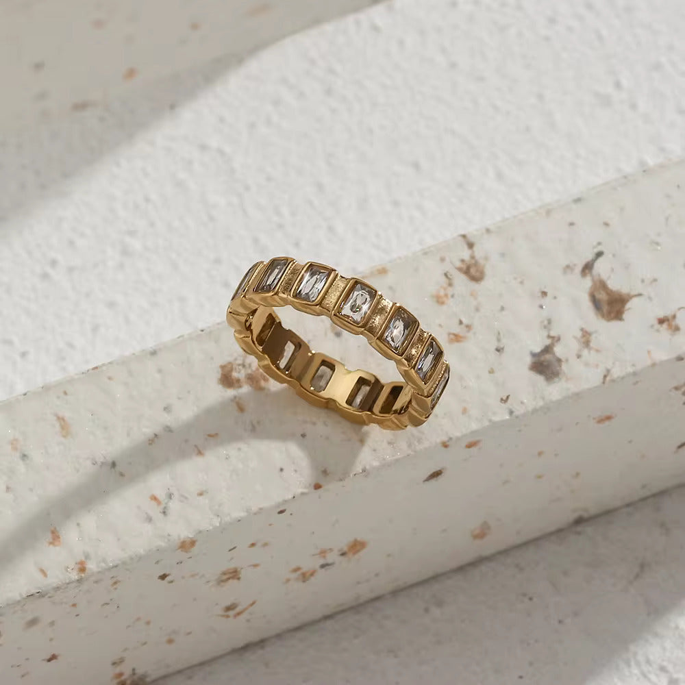 Squared Away Ring